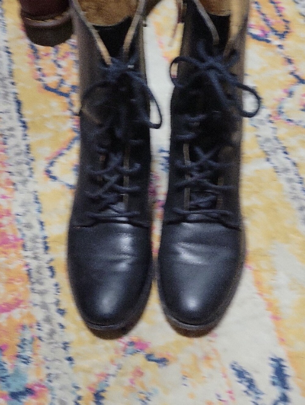 Frye Leather Combat Boots - Picture 9 of 9